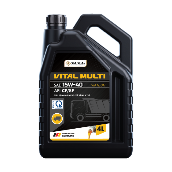 Dầu động cơ 4 thì VITAL MULTI SAE 15W-40 API CF/SF